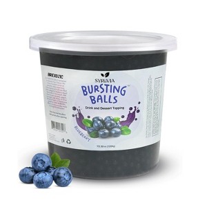 Syruvia Blueberry Popping Boba Pearls – 7 lb - 1 of 4