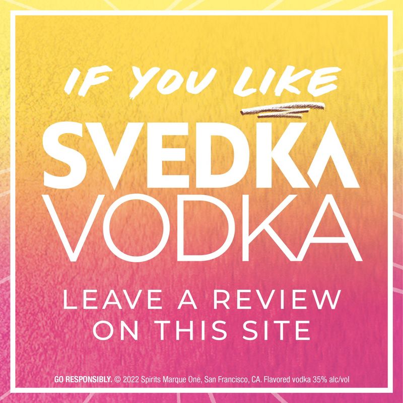 SVEDKA Strawberry Lemonade Flavored Vodka - 750ml Bottle, 6 of 8