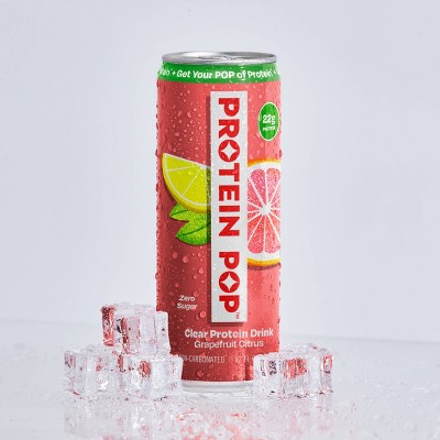 Protein Pop Citrus Flavoured Water - 12 fl oz