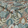 Sublime Arty Leaves Green, Blue, and Terra Wallpaper - 3 of 4