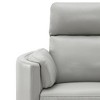 40" Sagen Active Sitting Chair Gray Leather Aire - Acme Furniture: Plush, Recline 150°, No Assembly - 4 of 4