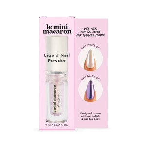 Le Mini Macaron Stardust Liquid Nail Powder Nail Art - Pearl Shimmer - 0.067 fl oz - 1 of 4