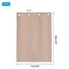 Unique Bargains Short Tier Small Grommet Short Cabinet Blackout Drapes 2 Pcs - 2 of 4