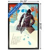 Trends International The Invisible Man - Leave The Hat by César Moreno Framed Wall Poster Prints - 3 of 4