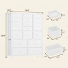 15 Drawers Dresser for Bedroom, Tall Dressers & Chests of Drawers , Storage Organizer Unit with Fabric, - 2 of 4