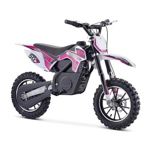 MotoTec 24v 500w Gazella Electric Dirt Bike Purple - 1 of 4