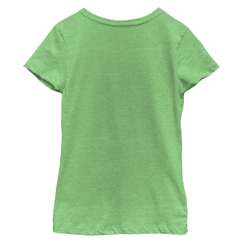 Girl's Minecraft Faux Pocket Creeper T-Shirt, 3 of 5