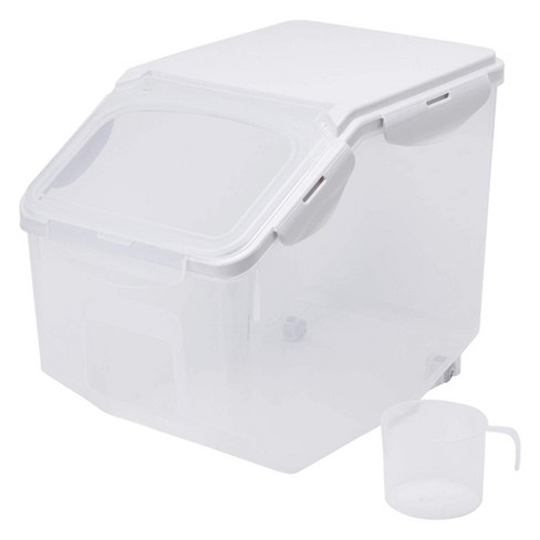Sealed 10kg Storage Container Airtight Rice Container 5kg White