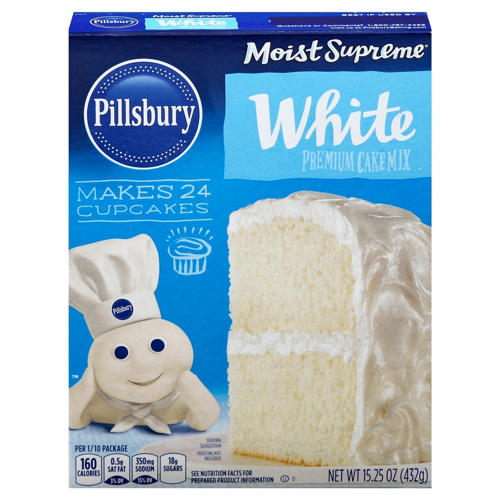 UPC 051500605905 product image for Pillsbury White Cake Mix - 15.25oz | upcitemdb.com