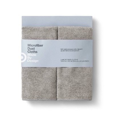 Microfiber Dust Cloths - 2ct - Made By Design™