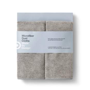 Microfiber Dust Cloths - 2ct - Made By Design™