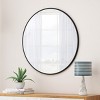 Colt Circle Metal Frame Large Circle Wall Mounted Mirror -The Pop Home - 4 of 4