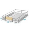 LOVMOR Pull Out Cabinet Organizer with Wooden Handle - 3 of 4