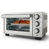 Oster Compact Countertop Oven With Air Fryer - Stainless Steel - image 3 of 4