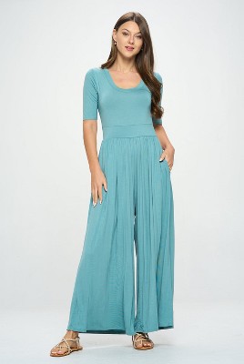 WEST K Women's Jana Short Sleeve Knit Jumpsuit