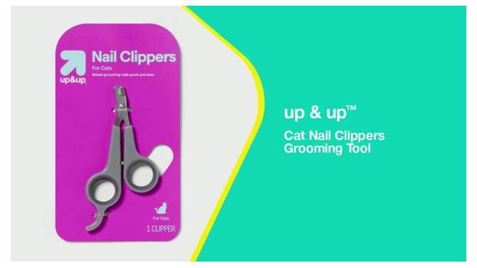 Cat Nail Clippers Grooming Tool - up &#38; up&#8482;, 2 of 5, play video