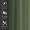 Awesome Home  Linen Slub Blackout Grommet Pair (2 Panels) - 3 of 4