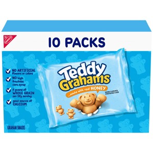 Teddy Grahams Cookies -10oz/10ct - 1 of 4