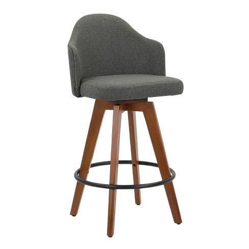 26" Ahoy Mid-Century Modern Counter Height Barstool - LumiSource - image 1 of 4