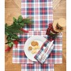 C&F Home Morris Plaid Red and Green Woven Placemat Set of 6 - 4 of 4