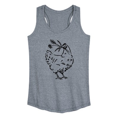 Women's - Instant Message - Country Casuals Graphic Racerback Tank