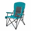 KWPZQEB Folding Camping Chairs, Portable Chair with Cup Holder and Carry Bag, Portable Collapsible Chair for Beach, Lawn, Outdoor Sports - 3 of 4