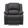 NicBex Recliner Chair Modern Recliner Manual Living Room Chairs Comfy Chair Armchair Sofa Chair for Bedroom, Office - 2 of 4