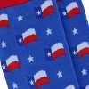 CTM Men's Texas State Flag Novelty Dress Socks (1 Pair) - 3 of 3