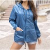 Women's Packable Rain Jacket - Grace & Lace - 2 of 4