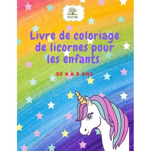 Livre De Coloriage De Licornes Pour Les Enfants By Premierelite Press Paperback Target