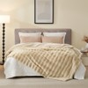 Cozy Bliss Fluffy Faux Fur Throw Blanket Soft Bed Blankets for Sofa Bed - 2 of 4