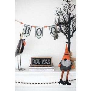 Racxily Iron Boo Banner W/Bats, for Halloween Holiday Decor 67x7.3"H - 1 of 4