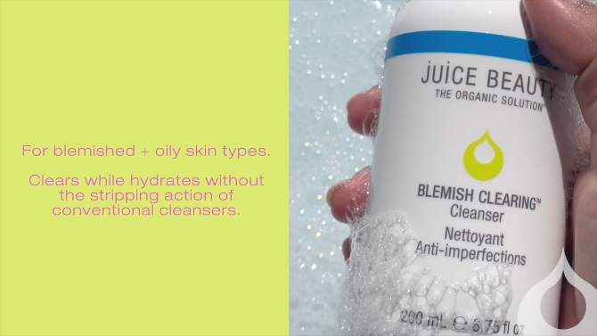 Juice Beauty Blemish Clearing Cleanser - 6.75 fl oz - Ulta Beauty, 2 of 6, play video