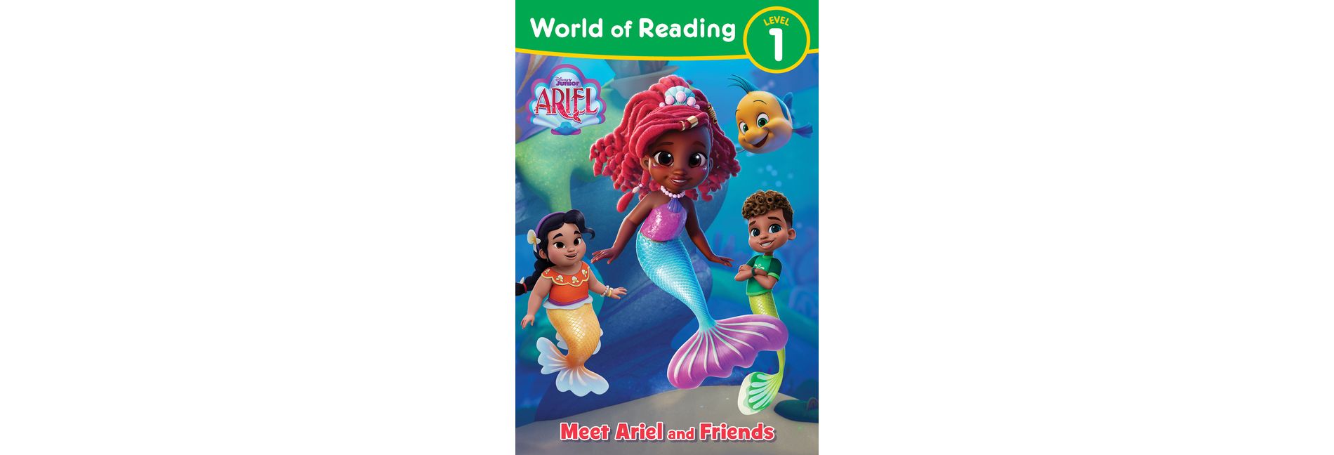 World of Reading: Disney Junior Ariel: Meet Ariel and Friends - by  Disney Books (Paperback)