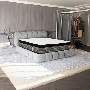 PAGED Premium Mattress for King Size, Gel Memory Foam Mattress with Pocket Coil for Bedroom - 1 of 4