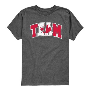 Boys' - Instant Message - Team Canada Short Sleeve Graphic T-Shirt - 1 of 4