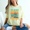 Simply Sage Market Women's Be Kind Always Flowers Short Sleeve Garment Dyed Tee - 2 of 3