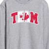 Men's - Instant Message - Team Canada Long Sleeve Graphic T-Shirt - 2 of 4