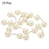 Unique Bargains Metal Decorative DIY Women's Clothing Dress Pearl Sewing Brooch Pins 10 Pcs - 3 of 4