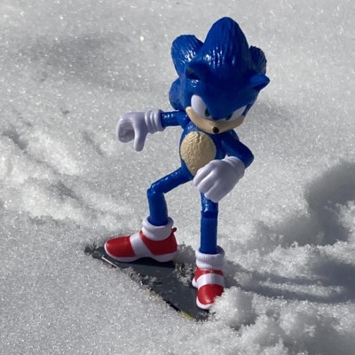 Sonic The Hedgehog- Personaggi articolati, Colore Sonic 2 Movie Action  Figure Set, Multi, 3+ anni, 412684