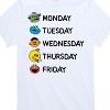 Boys' - Sesame Street - Days Of The Week Short Sleeve Graphic T-Shirt - 2 of 4