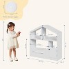 2-Tier / 3-Tier Kids Bookshelf, Toy Storage Organizer with Motion Sensor Light - 2 of 4