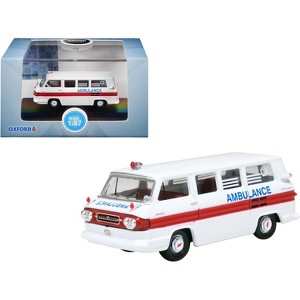 1962 Chevrolet Corvair Greenbrier AmbleWagon Ambulance White with