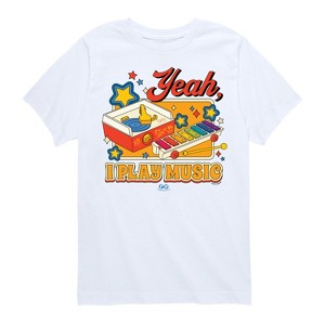 Boys' - Fisher-Price - Yeah I Play Music Short Sleeve Graphic T-Shirt - 1 of 4