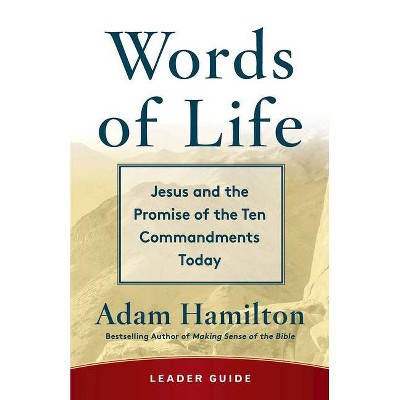 Words of Life Leader Guide - by  Adam Hamilton (Paperback)