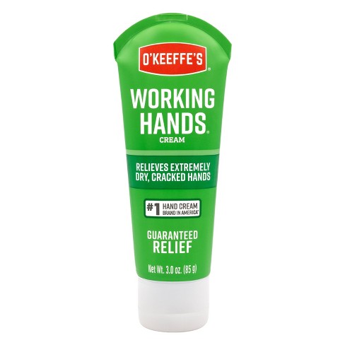 O'Keeffe's Working Hands Hand Cream, 3.4 Ounce Jar and Healthy Feet Foot  Cream, 3.2 Ounce Jar