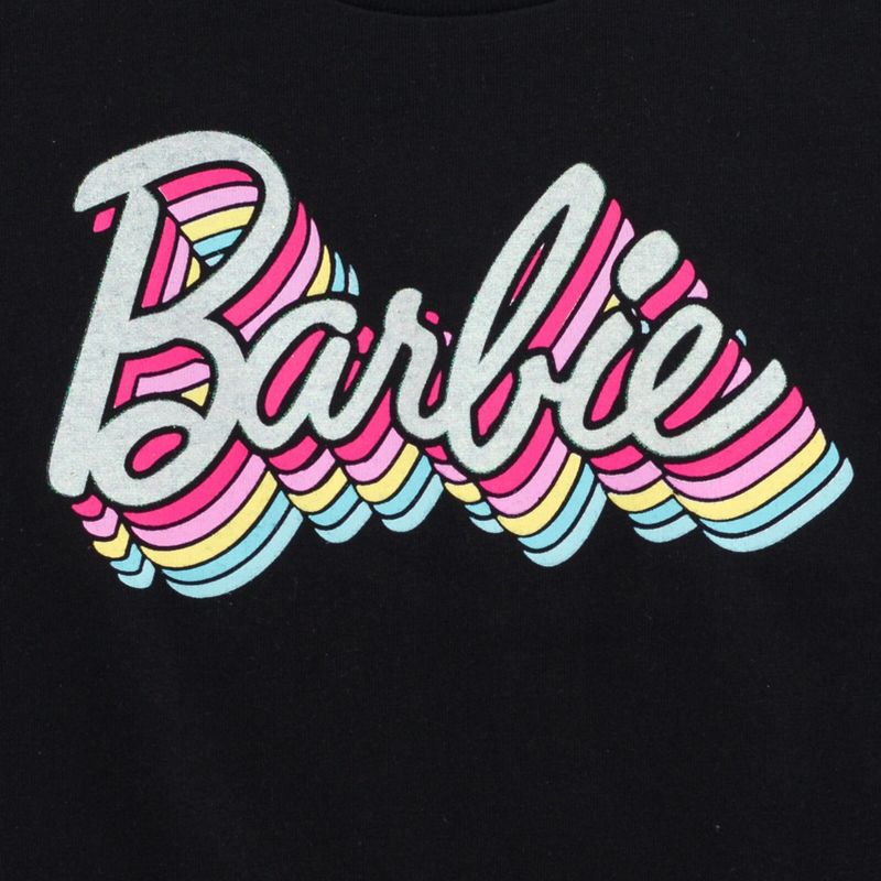 Barbie Girls 3 Pack T-Shirts Toddler to Big Kid, 4 of 9