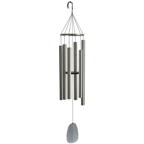 Woodstock Chimes Signature Collection, Bells of Paradise, 68'' Silver Wind Chime BPS68 - image 1 of 4