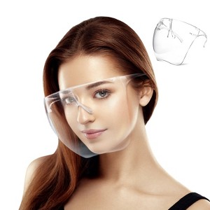 Saviland Nail Technician Face Shield: Anti-Fog Splash Resistant Visor with Comfort Fit - For Manicure Dust Protection. - 1 of 4