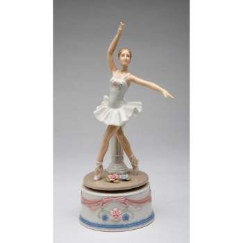 Kevins Gift Shoppe Ceramic Ballerina Girl Music Box Music Box